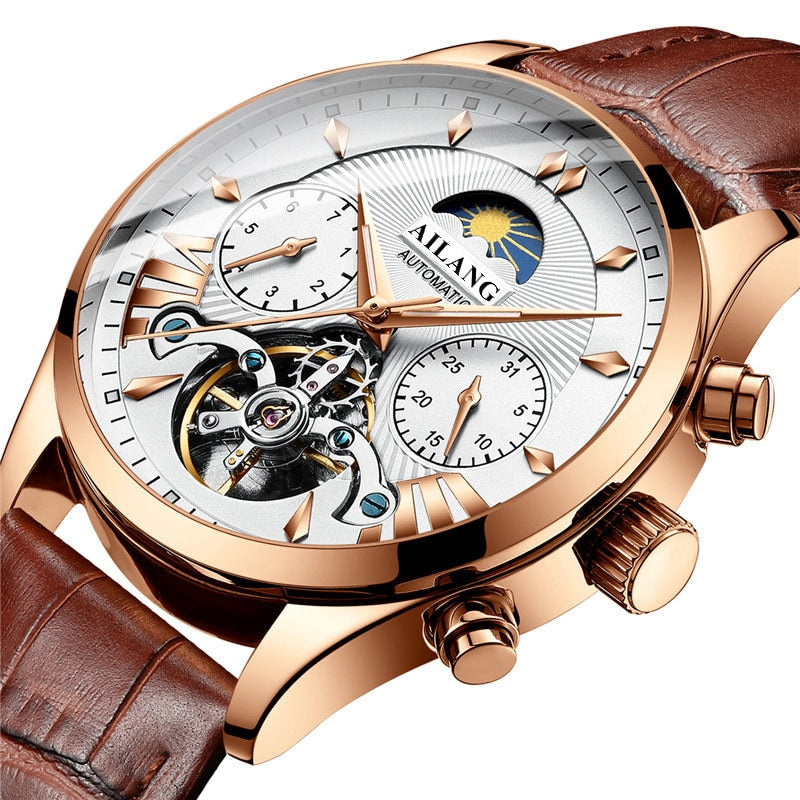 AILANG top luxury brand men's mechanical watch