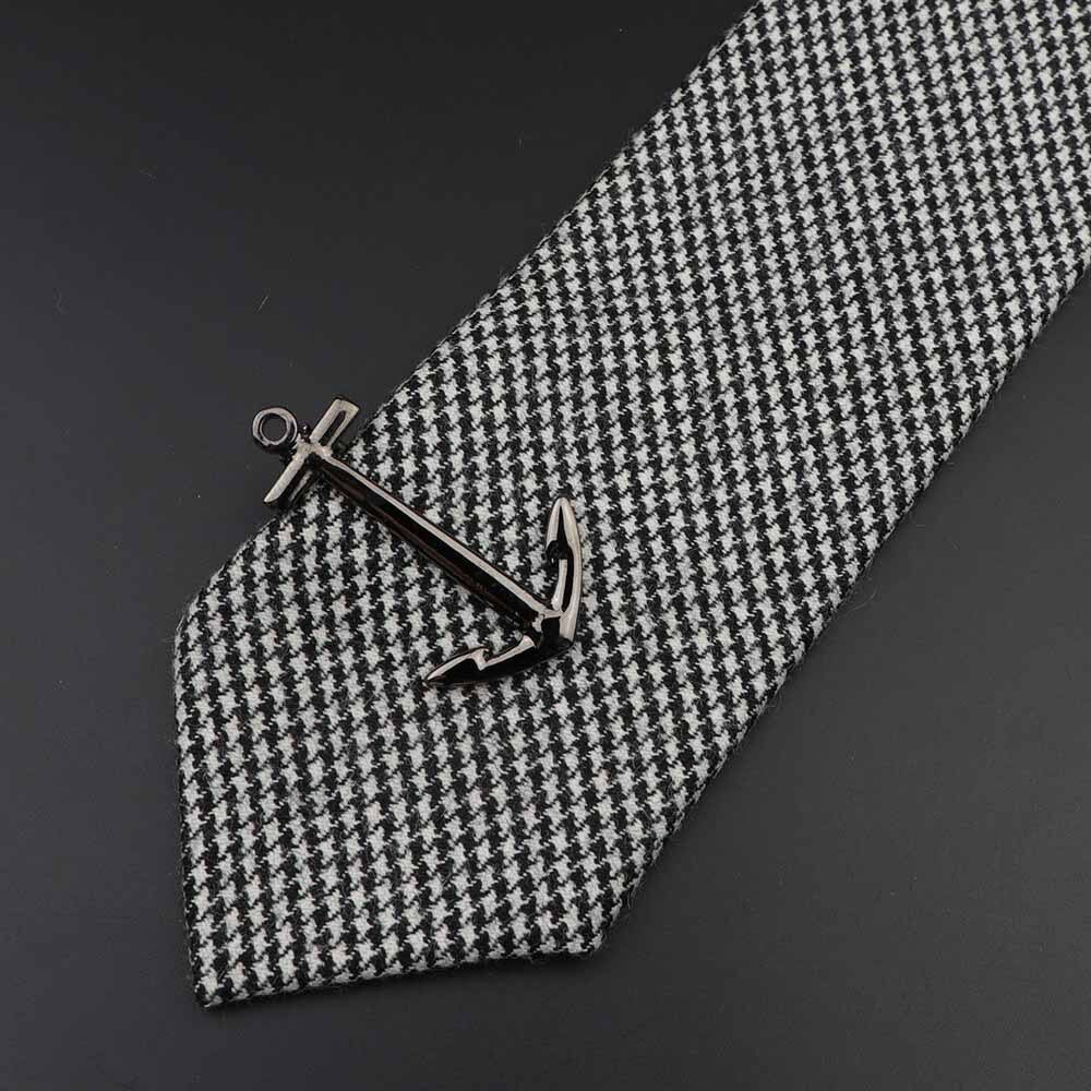 1 Piece Chrome Stainless Tie Clip for Men - Gift