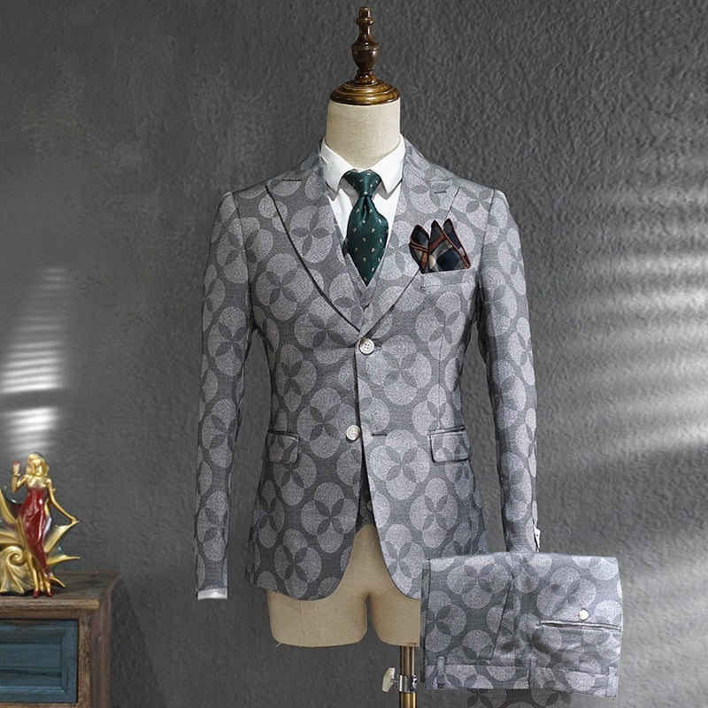 Ternos Masculino Suit Men Leisure Business Formal Dress
