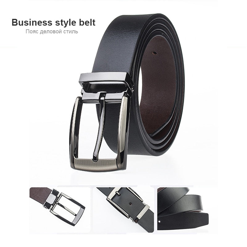Men's Leather Belt For Suit