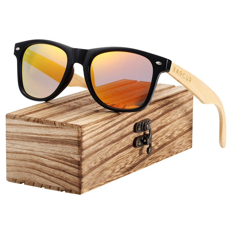 BARCUR Wood Sunglasses
