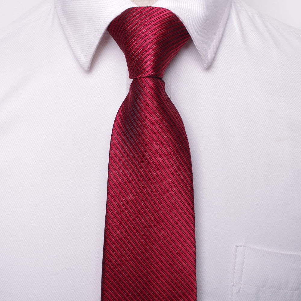 Classic men business formal wedding tie