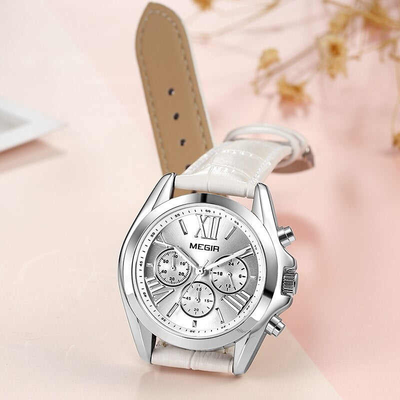 MEGIR Women's Fashion Casual Quartz Wristwatch