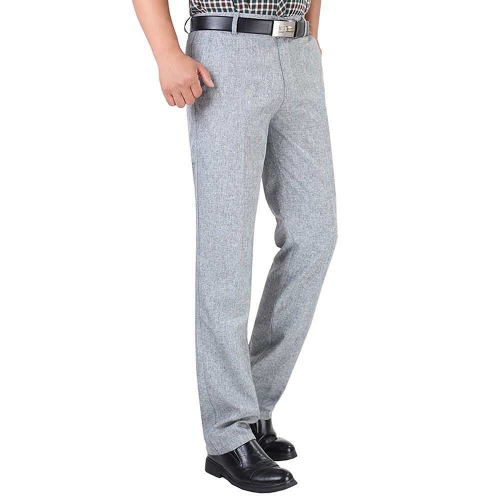 Summer Linen Business Casual Pants For Men
