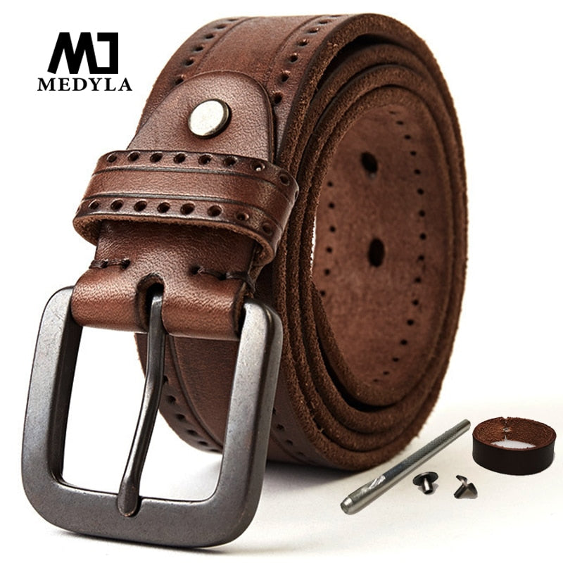 MEDYLA Natural Leather Belt