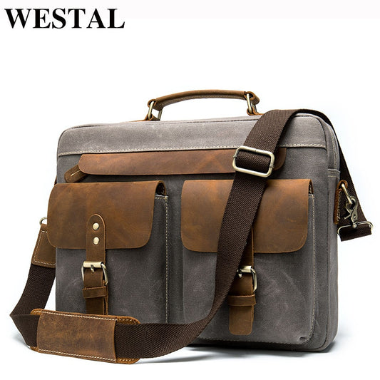 WESTAL Men's Briefcase